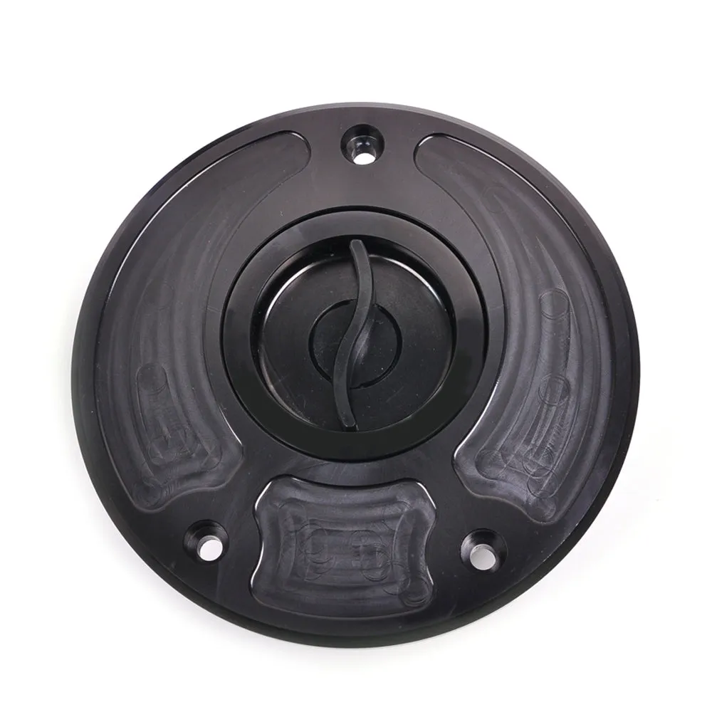 Fit Kawasaki ZX6R ZX6RR Ninja 650R 1/4 Quarter Quick Lock Fuel Cap