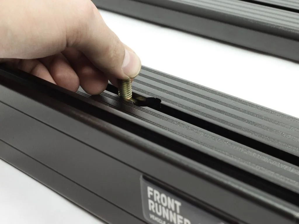 Front Runner Slimline II Roof Rack Kit/Tall For Mercedes Benz Sprinter 170"/L3/LWB W/OEM Tracks (2006-Current)