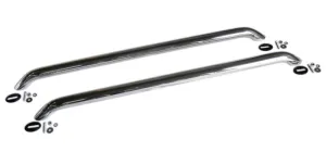 Go Rhino Bed Rails - 60in Long - w/o Base Plates - Stainless