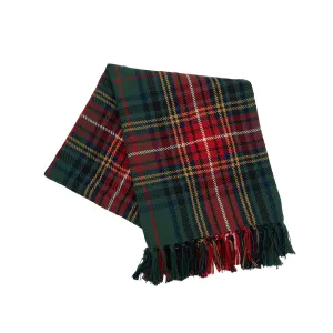 Green Lennox Plaid Throw