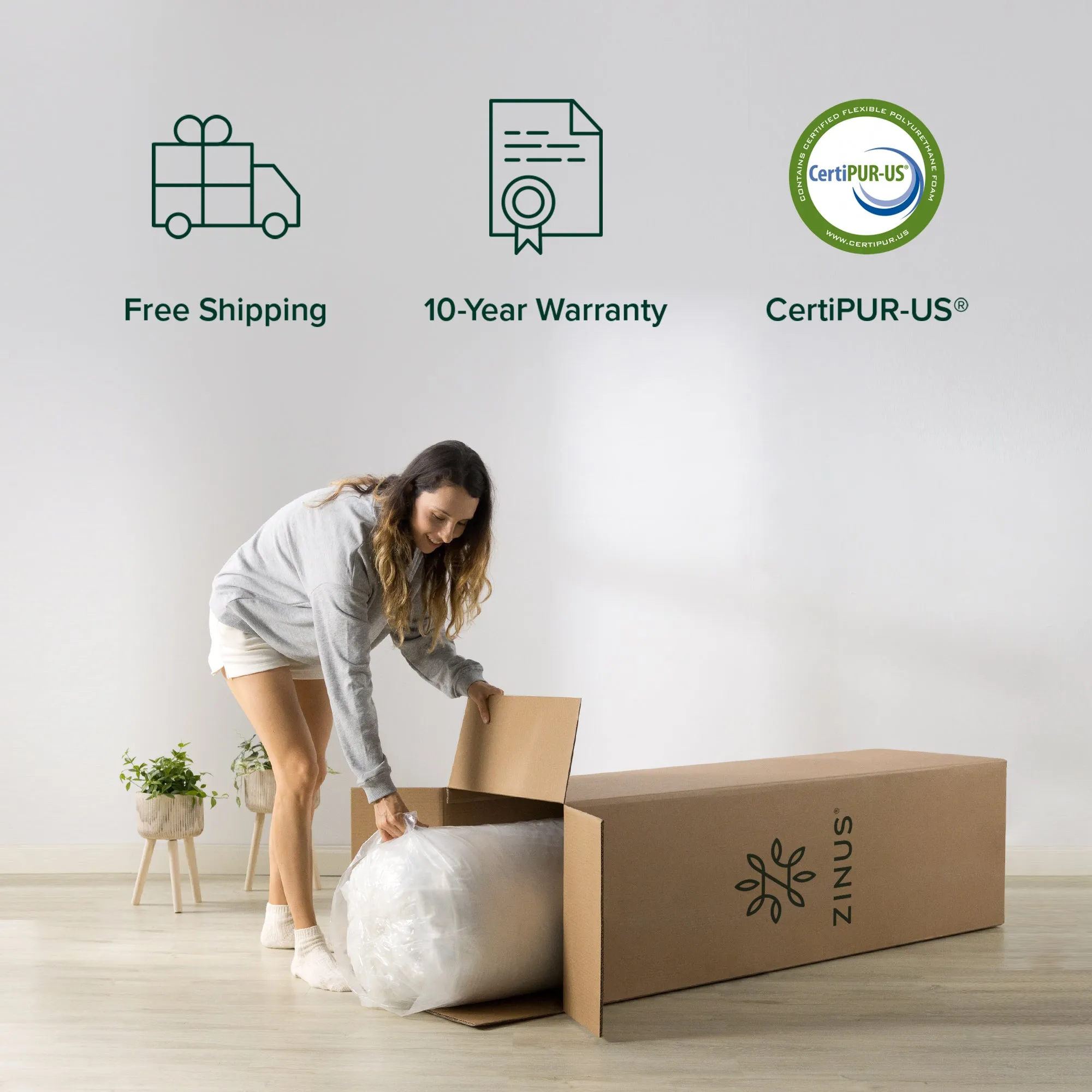 Green Tea Aspire Memory Foam Mattress