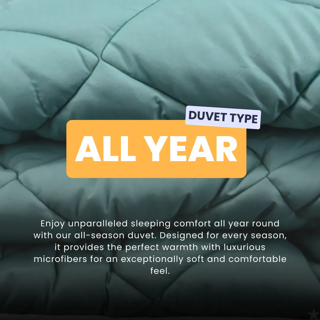 HappyDuvet Deep Jungle - All season Coverless duvet