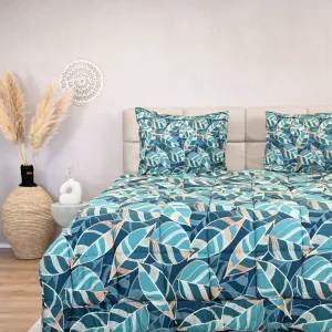 HappyDuvet Golden Oasis - All season Coverless duvet