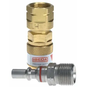 Ibeda Quick Action Couplings Regulator End - Fuel