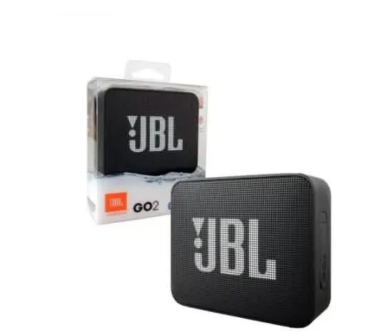 JBL GO2 Waterproof Bluetooth Speaker with 5-Hour Playtime for Outdoor Adventures
