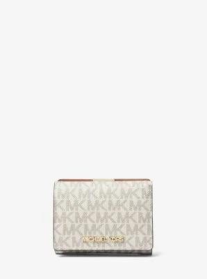 Jet Set Travel Medium Logo Trifold Wallet