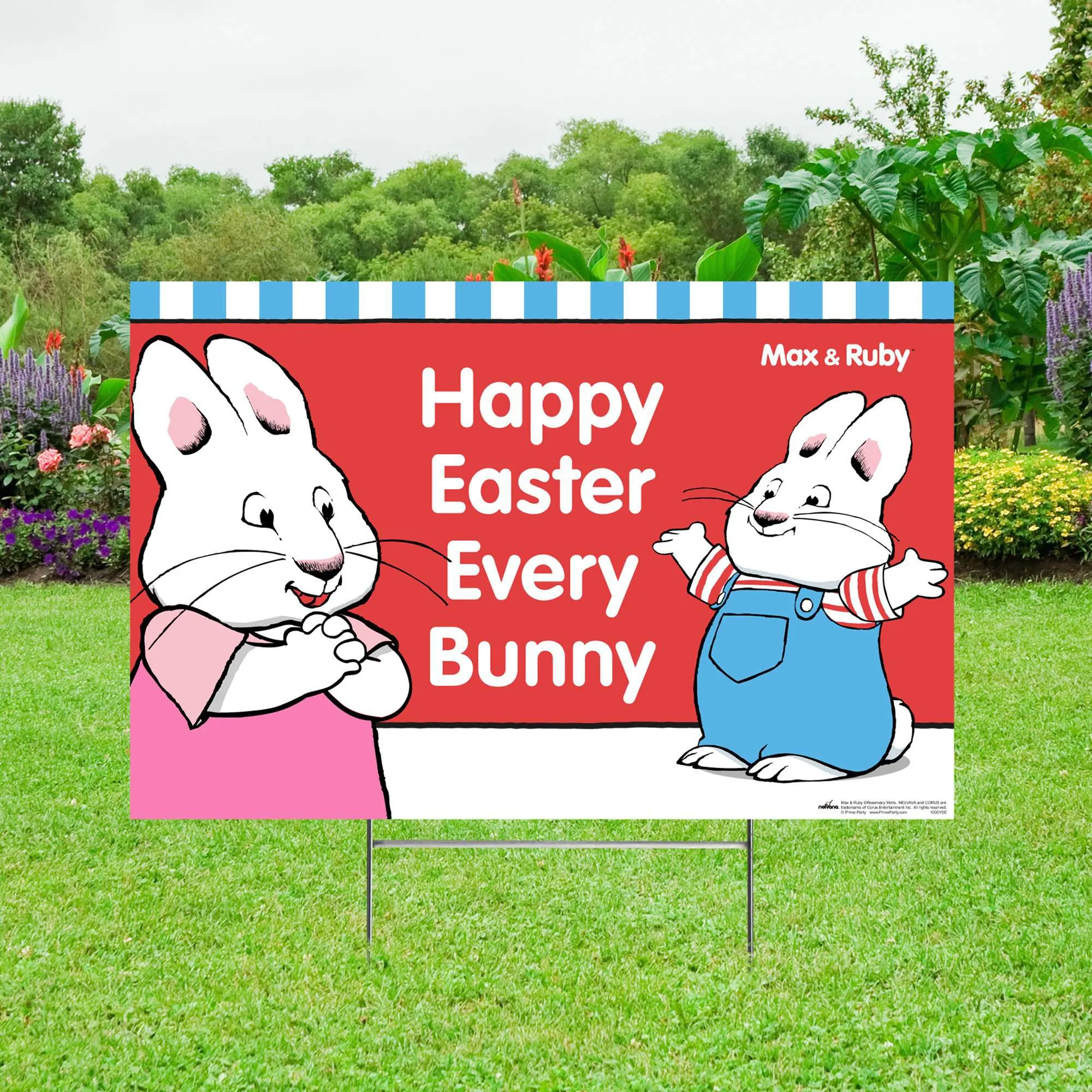 Max & Ruby Easter, Yard Sign
