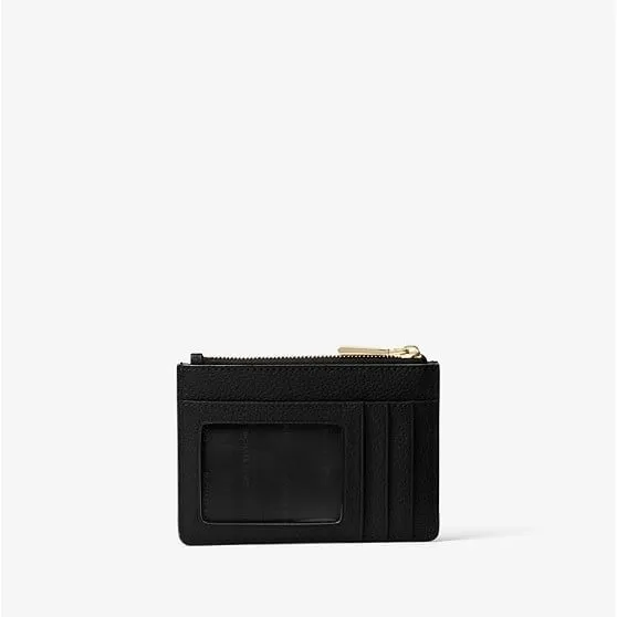 Michael Michael Kors Leather Coin Wallet, black