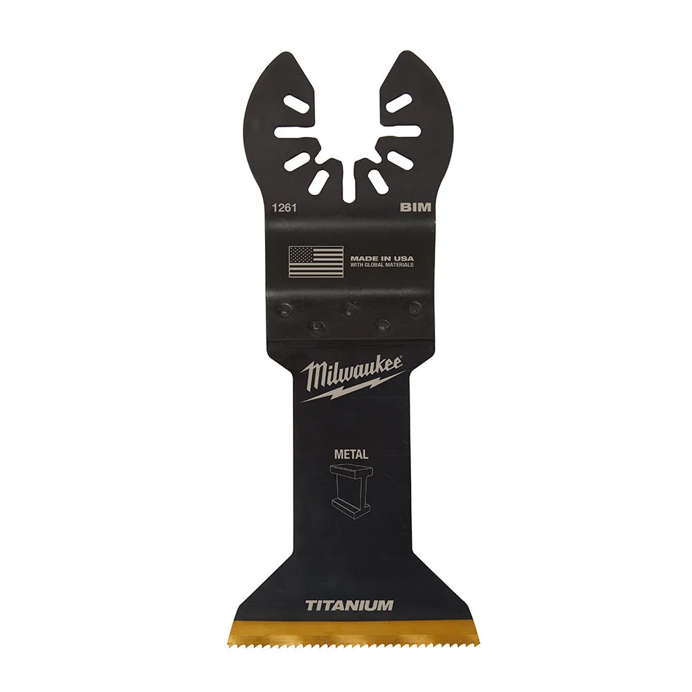 Milwaukee® OPEN-LOK™ 1-3/4" TITANIUM ENHANCED BI-METAL METAL BLADES 10PK