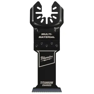 MILWAUKEE® OPEN-LOK™ 1-3/8" TITANIUM CHARGED™ Bi-Metal Multi-Material Multi-Tool Blades 10PK