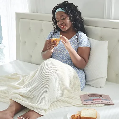 Molblly Twin Size Mattress, 10 Inch Cooling-Gel Memory Foam Mattress Bed in a Box, Cool Twin Bed Supportive & Pressure Relief with Breathable Soft Fabric Cover, Premium