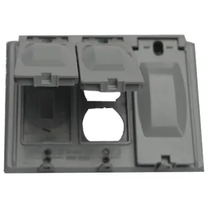 Morris Products 38922 3 Gang Any Cover