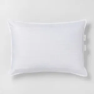 New - Standard/Queen Down Firm Bed Pillow White - Casaluna