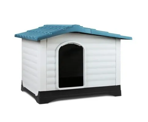 Pet Weatherproof Pet Kennel - Blue