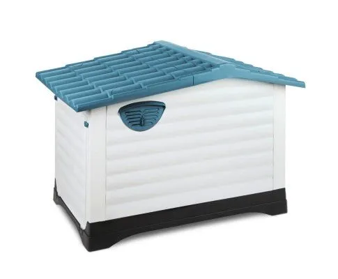 Pet Weatherproof Pet Kennel - Blue