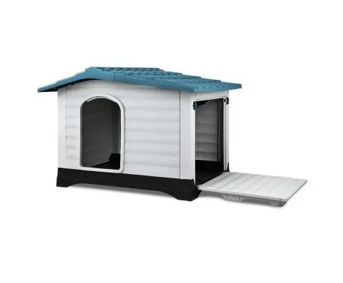 Pet Weatherproof Pet Kennel - Blue