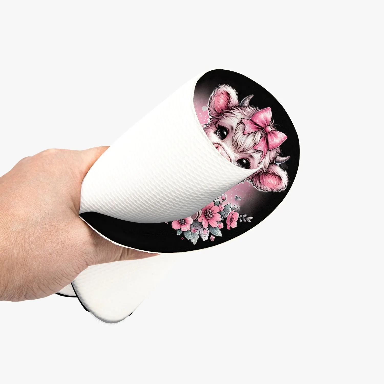 Pink Cow  Mouse Pad with Wrist Rest