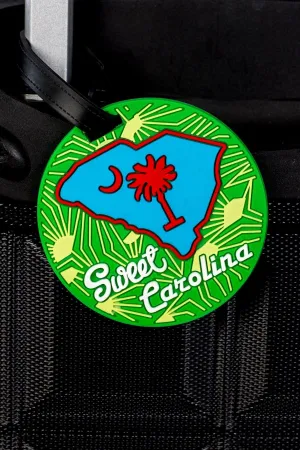 "Sweet Carolina" State Luggage Name Card