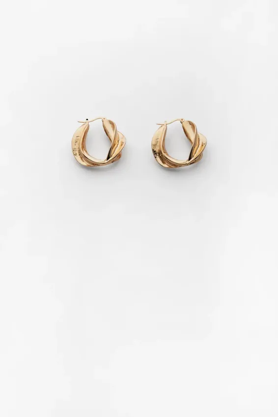 Reliquia Sunset Hoops in Gold