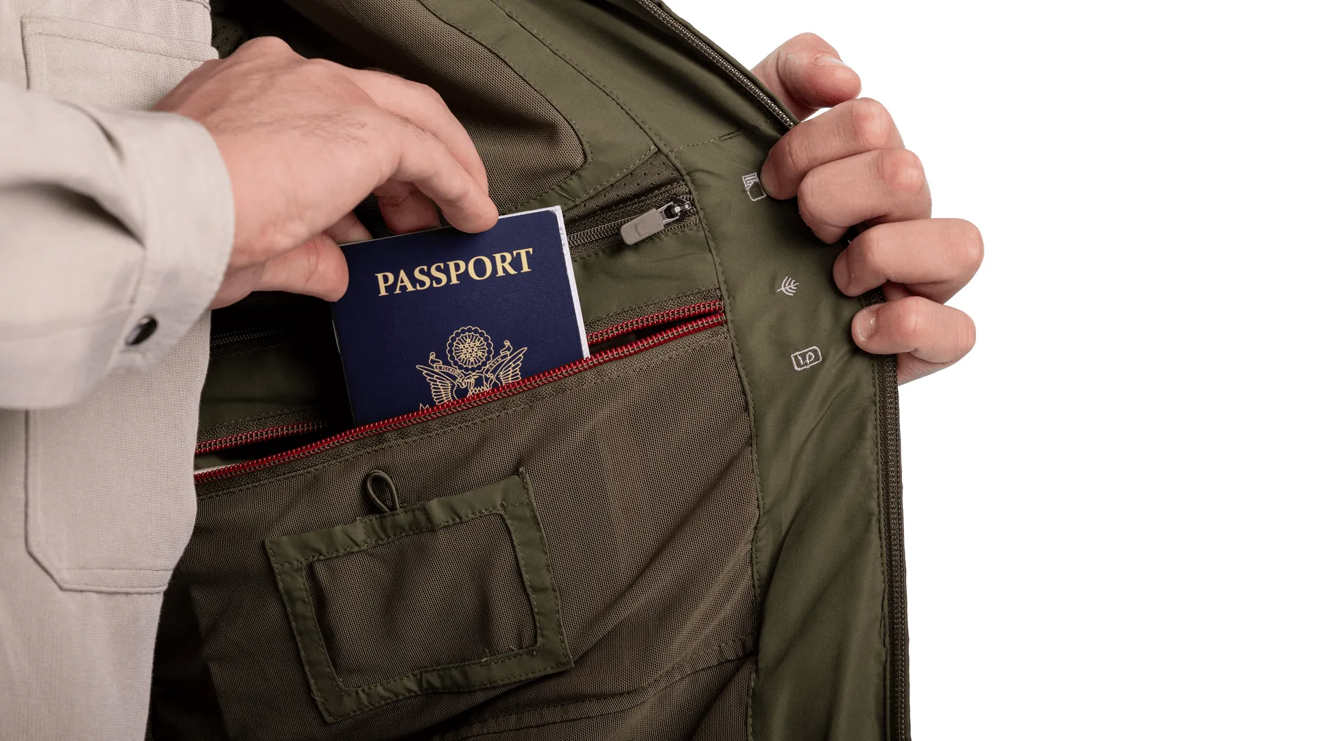 RFID Travel Vest for Men - ALL SALES FINAL