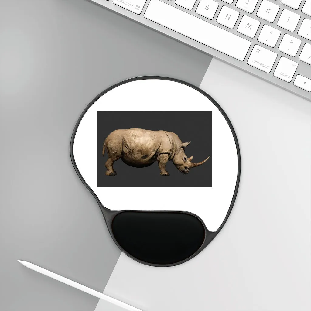 Rhino Mouse Pad With Wrist Rest