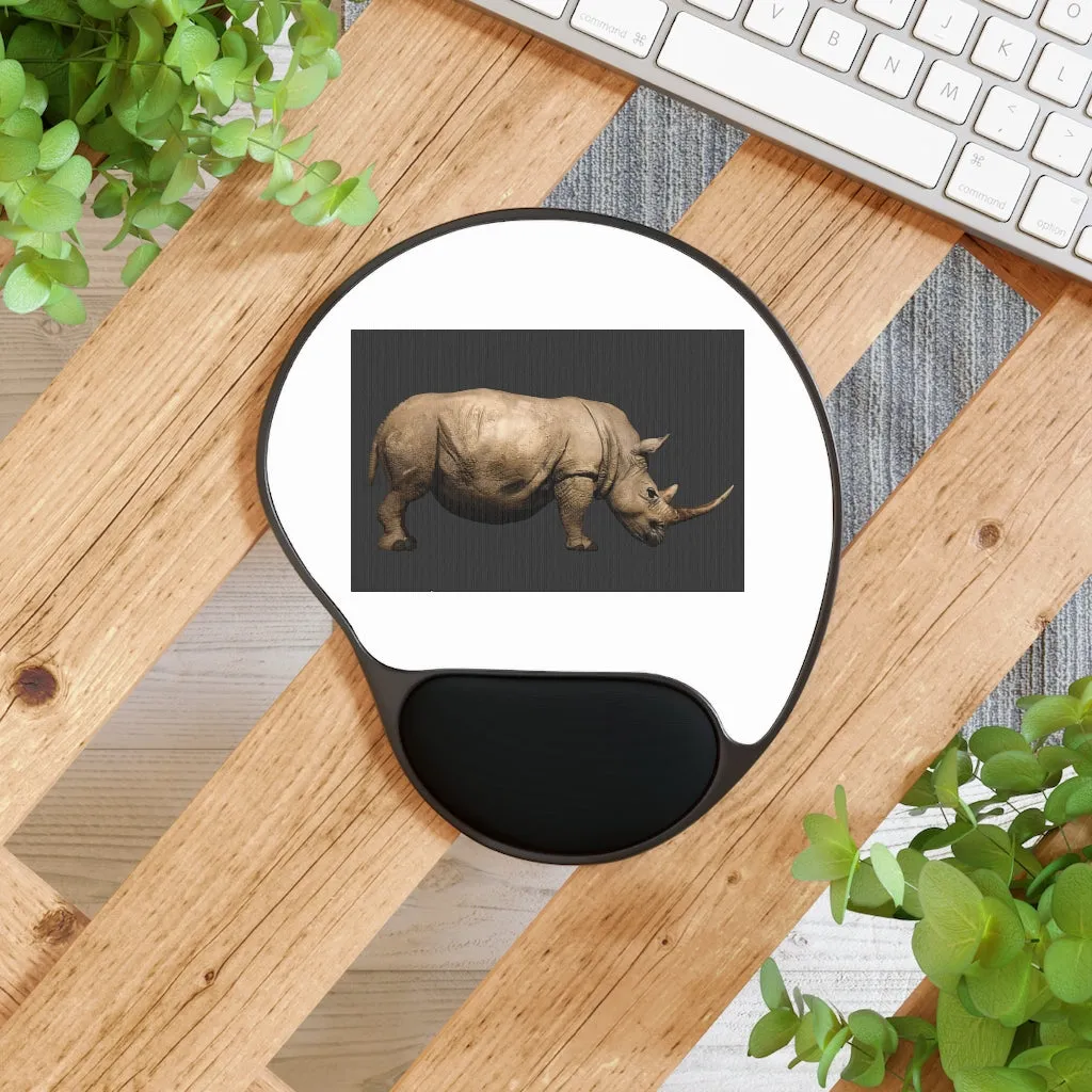 Rhino Mouse Pad With Wrist Rest