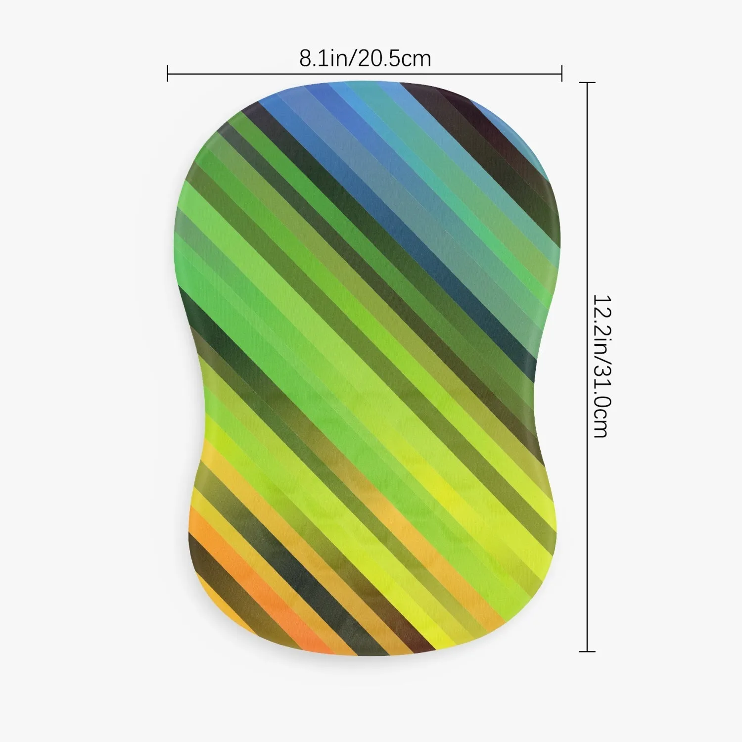 Running Wild Mouse Pad with Wrist Rest