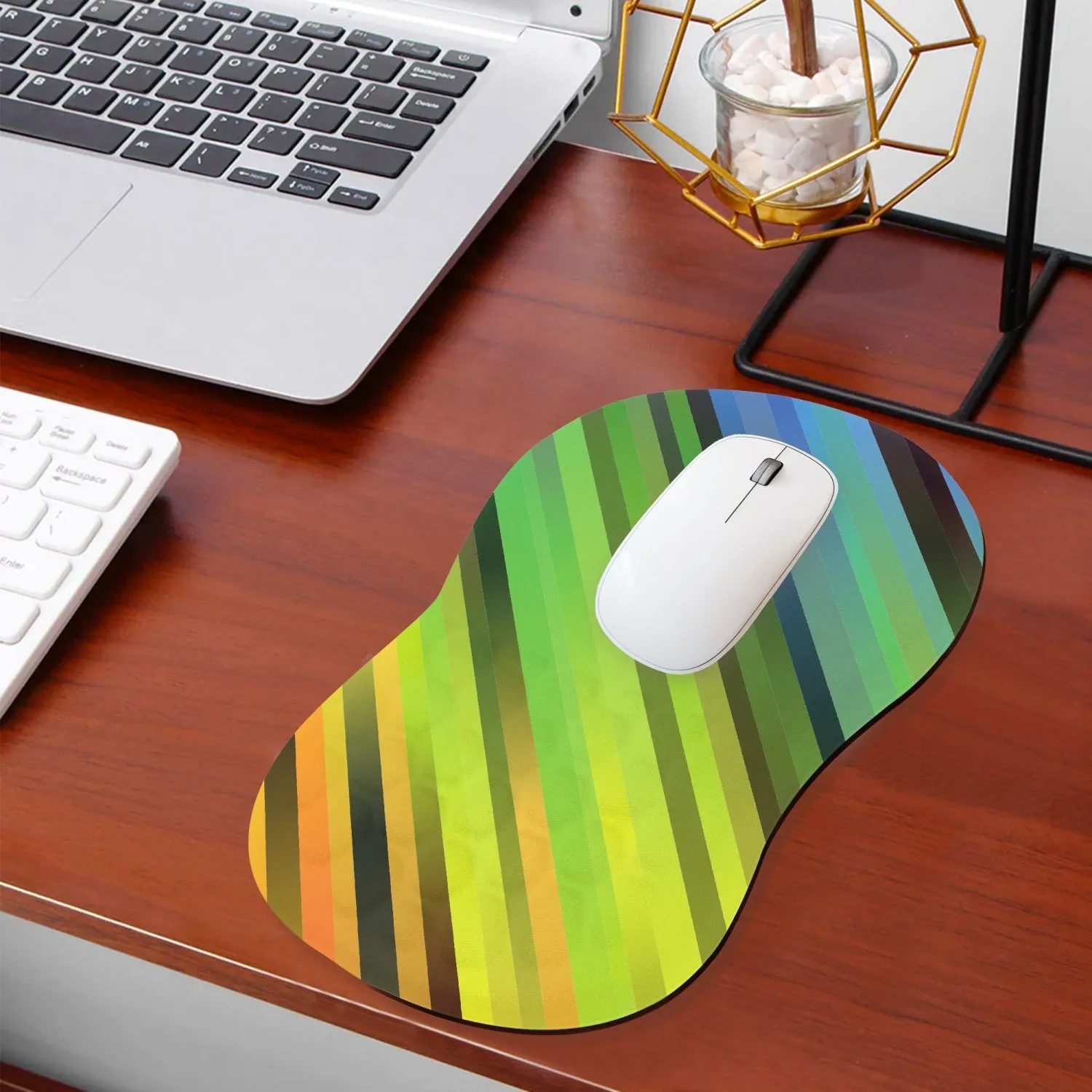 Running Wild Mouse Pad with Wrist Rest