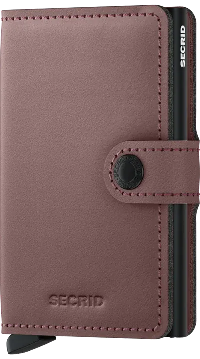Secrid - RFID Protected Mini Wallet - Matte - Rose