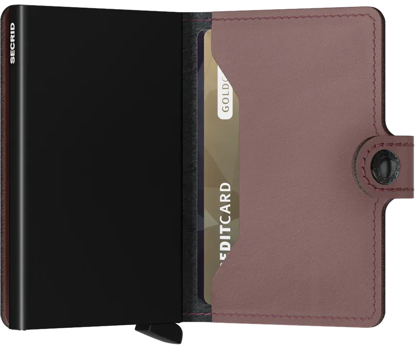Secrid - RFID Protected Mini Wallet - Matte - Rose