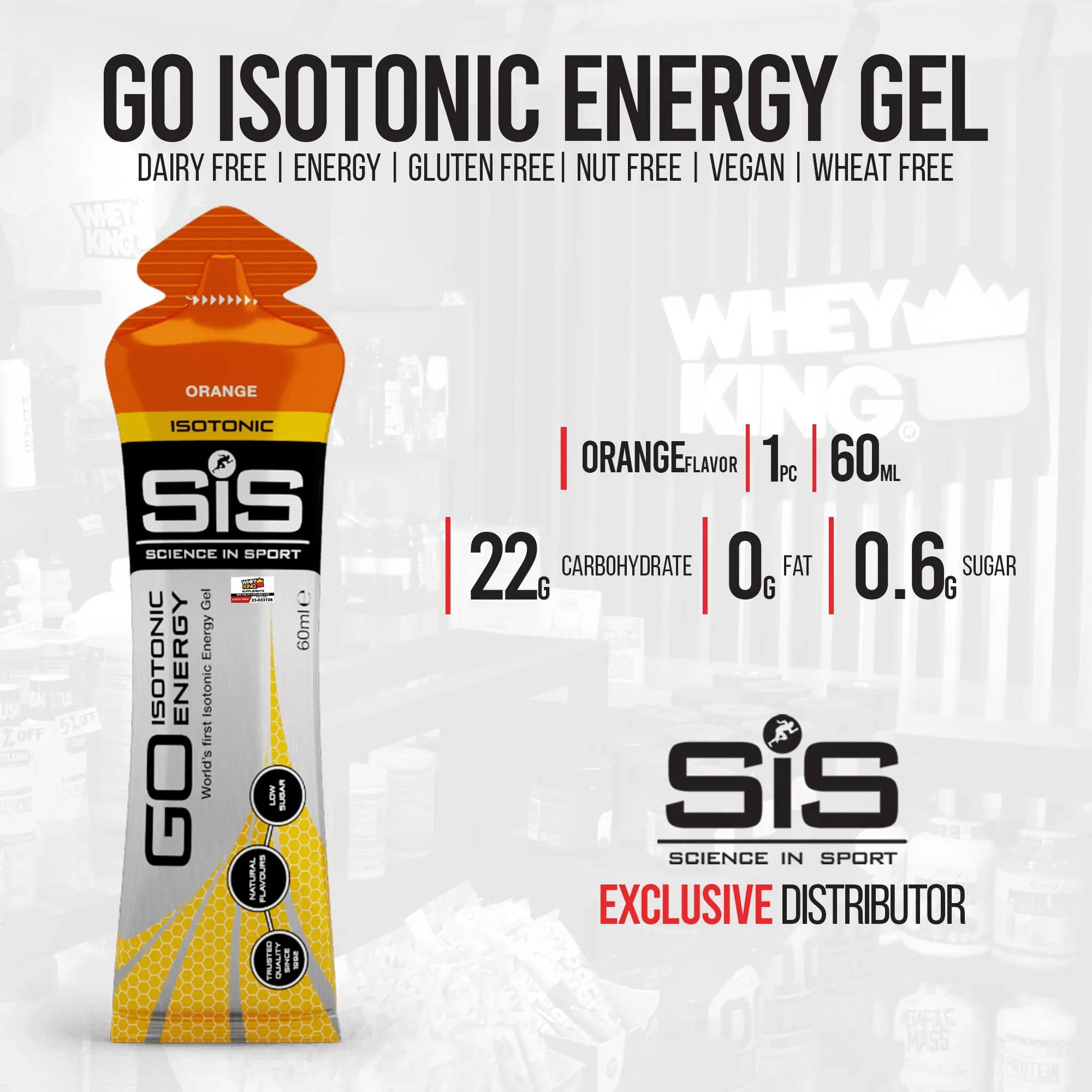 SIS - Go Isotonic Energy Gel