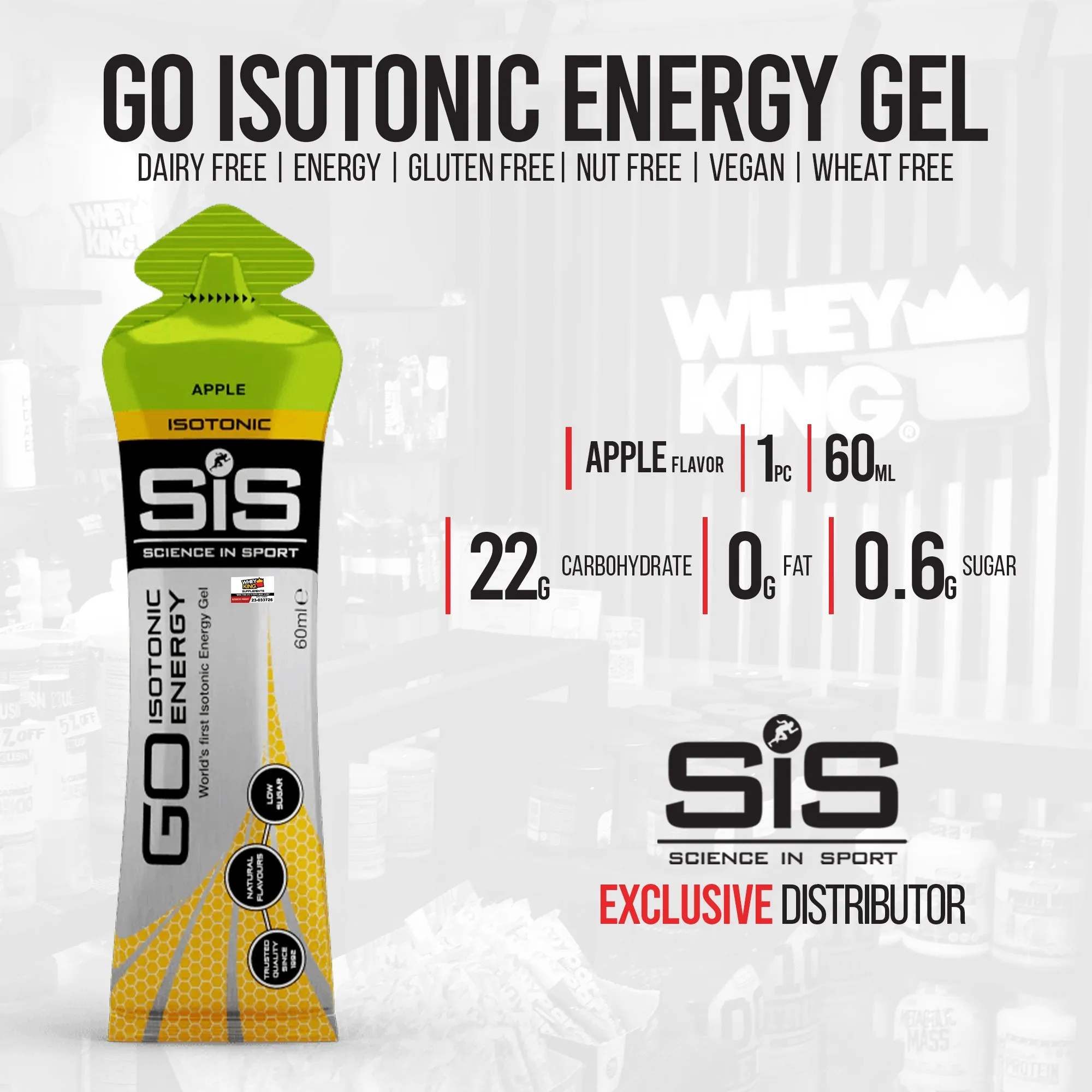SIS - Go Isotonic Energy Gel