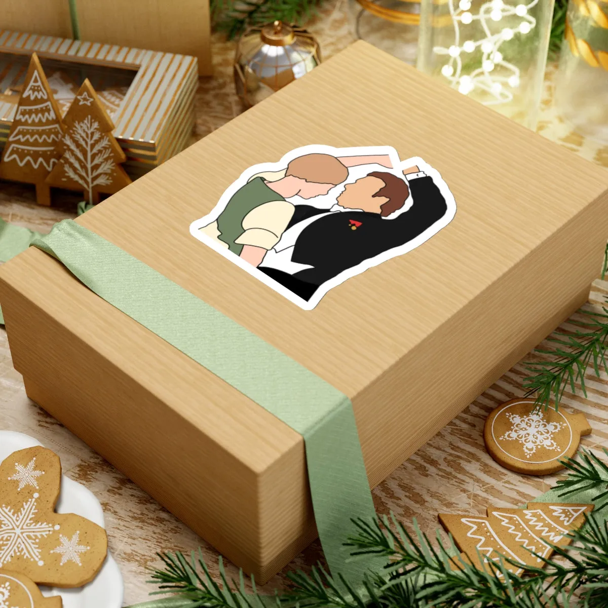 Sound of Music Laendler Dance Kiss-Cut Sticker