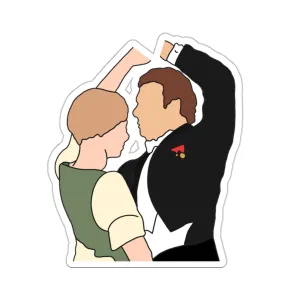Sound of Music Laendler Dance Kiss-Cut Sticker
