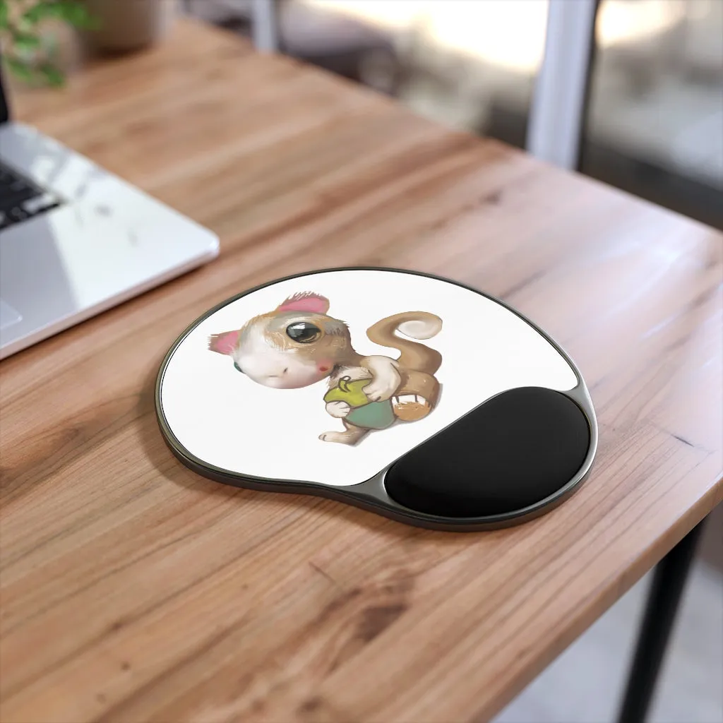 Squirrel Mouse Pad With Wrist Rest