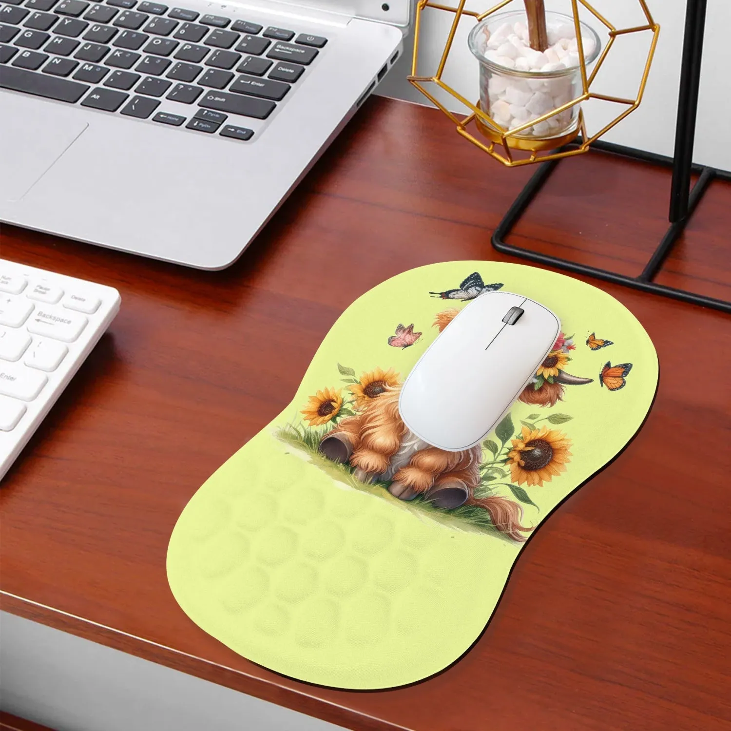 Sunny Day Mouse Pad with Wrist Rest