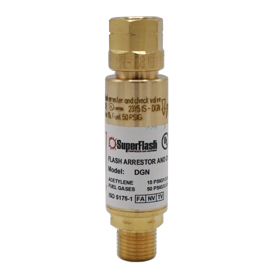 Superflash Regulator Mount Flashback Arrestors