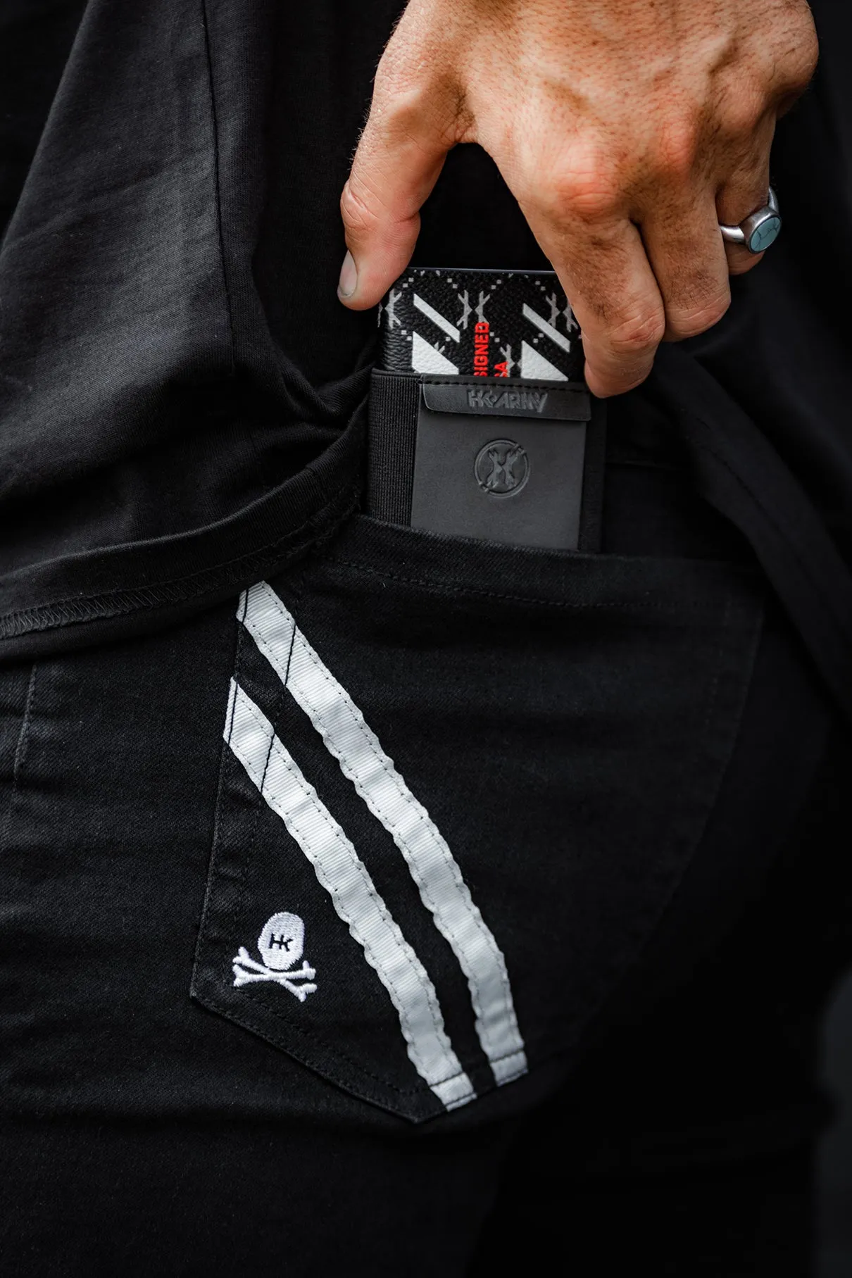 Switch Wallet - Monogram  - Black