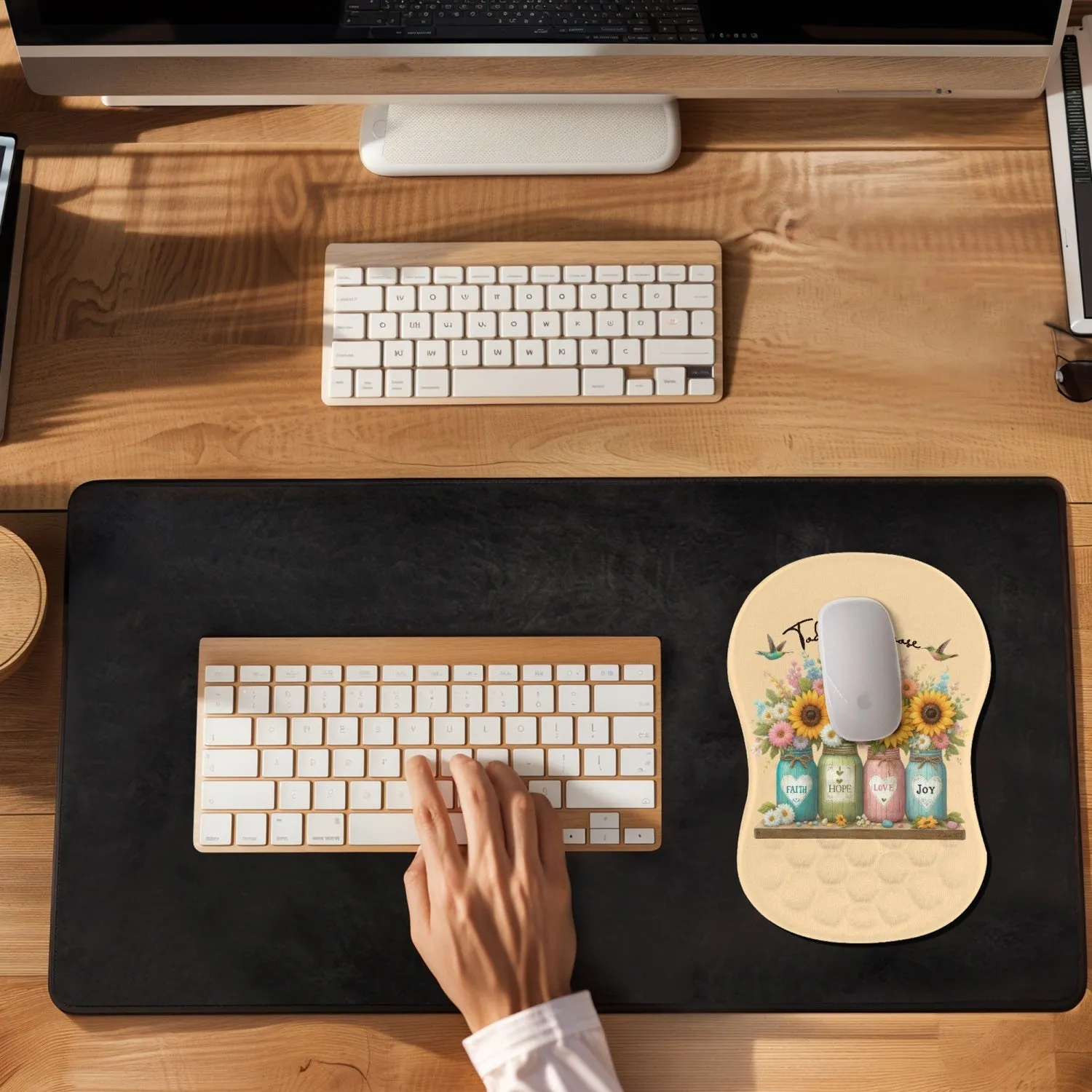Today I choose..... Mouse Pad with Wrist Rest
