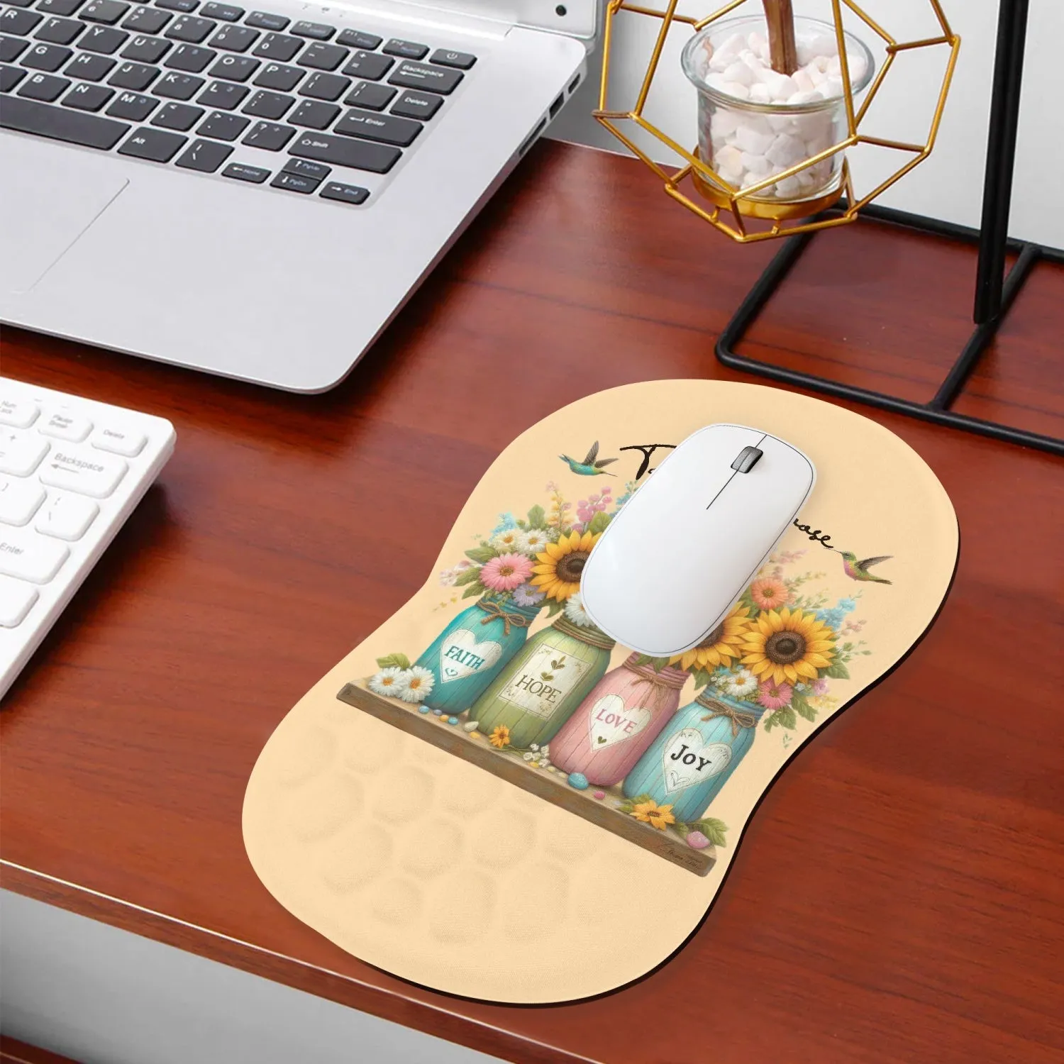 Today I choose..... Mouse Pad with Wrist Rest