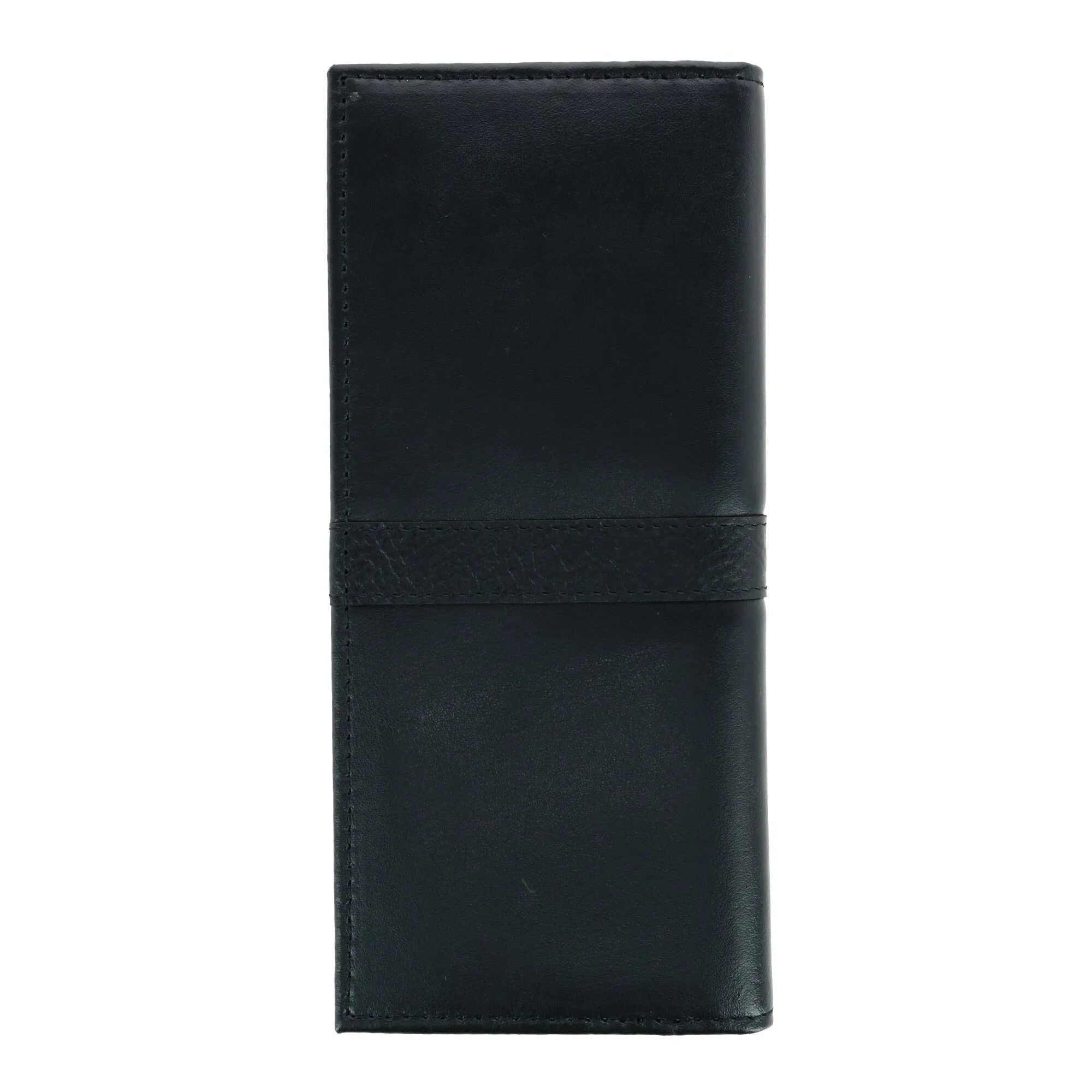 Tommy Hilfiger Men's Leather Ranger RFID Checkbook Cover Secretary Wallet