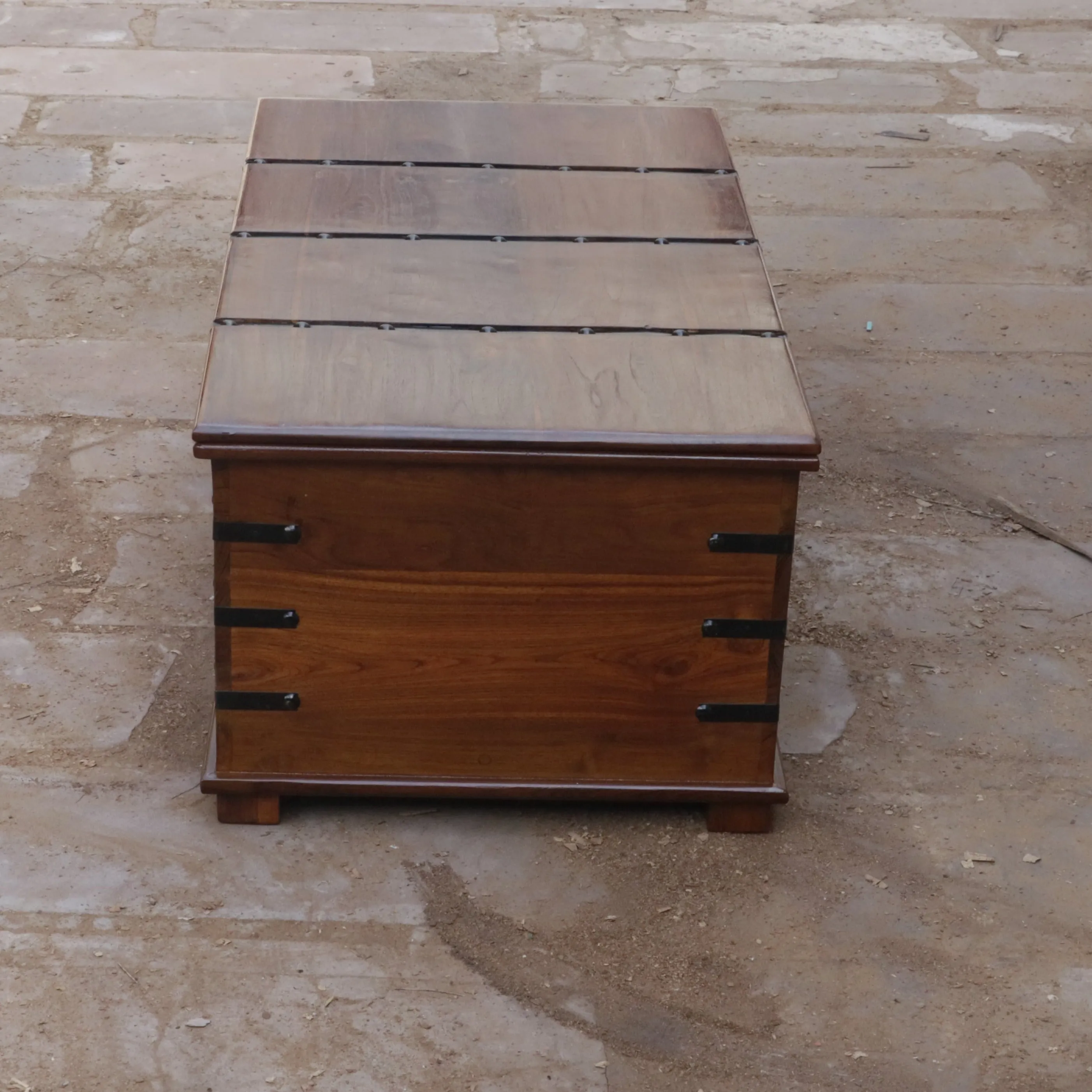 Tortoise Wooden Metal Fitted Box