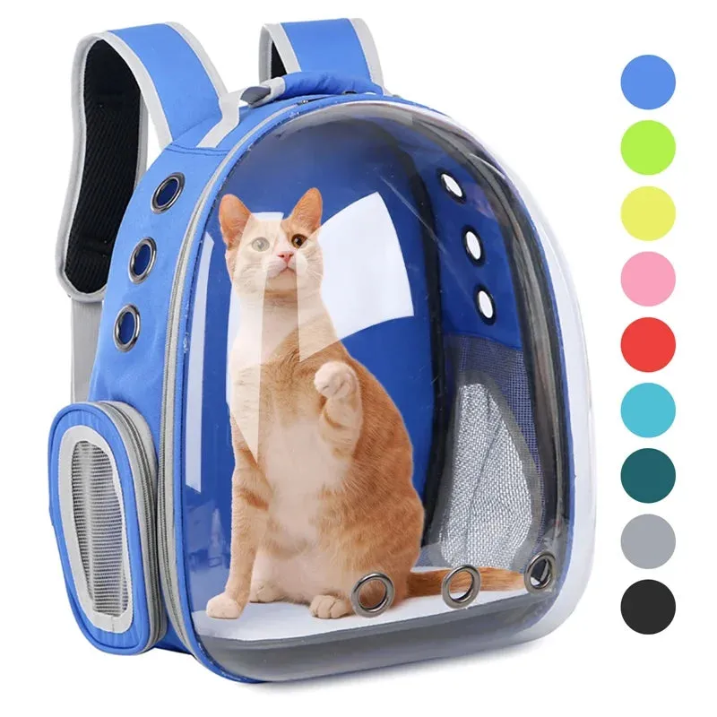 Transparent Backpack Pet Carrier