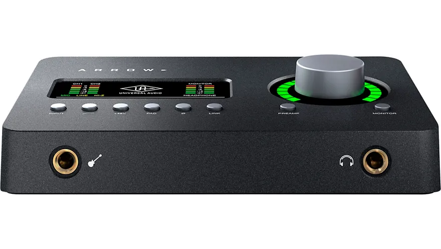 Universal Audio Arrow 2x4 Thunderbolt 3 Audio Interface with Realtime UAD-2 SOLO Core Processing