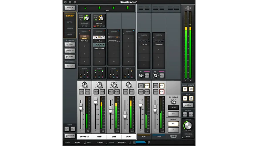 Universal Audio Arrow 2x4 Thunderbolt 3 Audio Interface with Realtime UAD-2 SOLO Core Processing