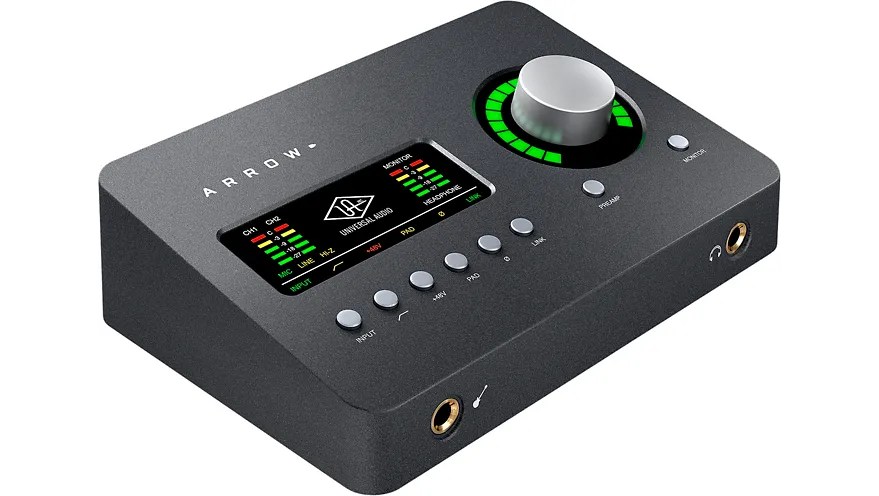 Universal Audio Arrow 2x4 Thunderbolt 3 Audio Interface with Realtime UAD-2 SOLO Core Processing