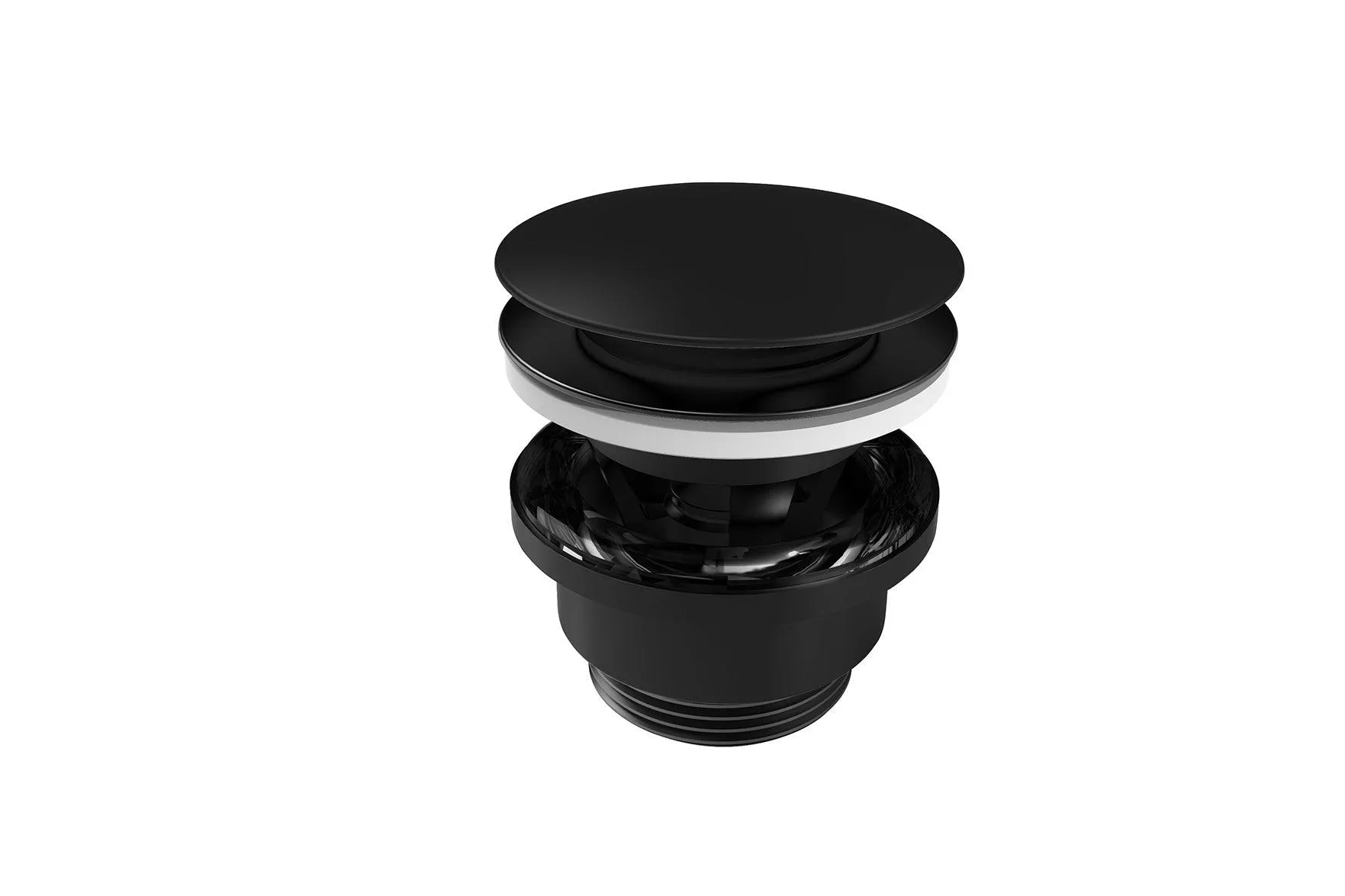 Universal Push Control Basin Waste