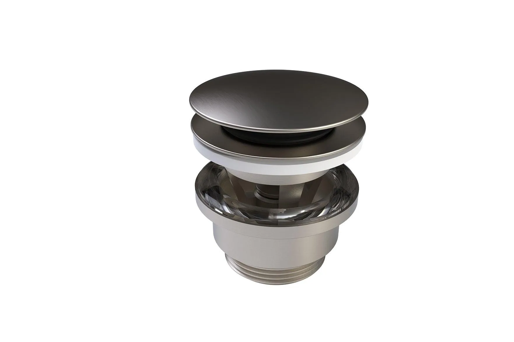Universal Push Control Basin Waste