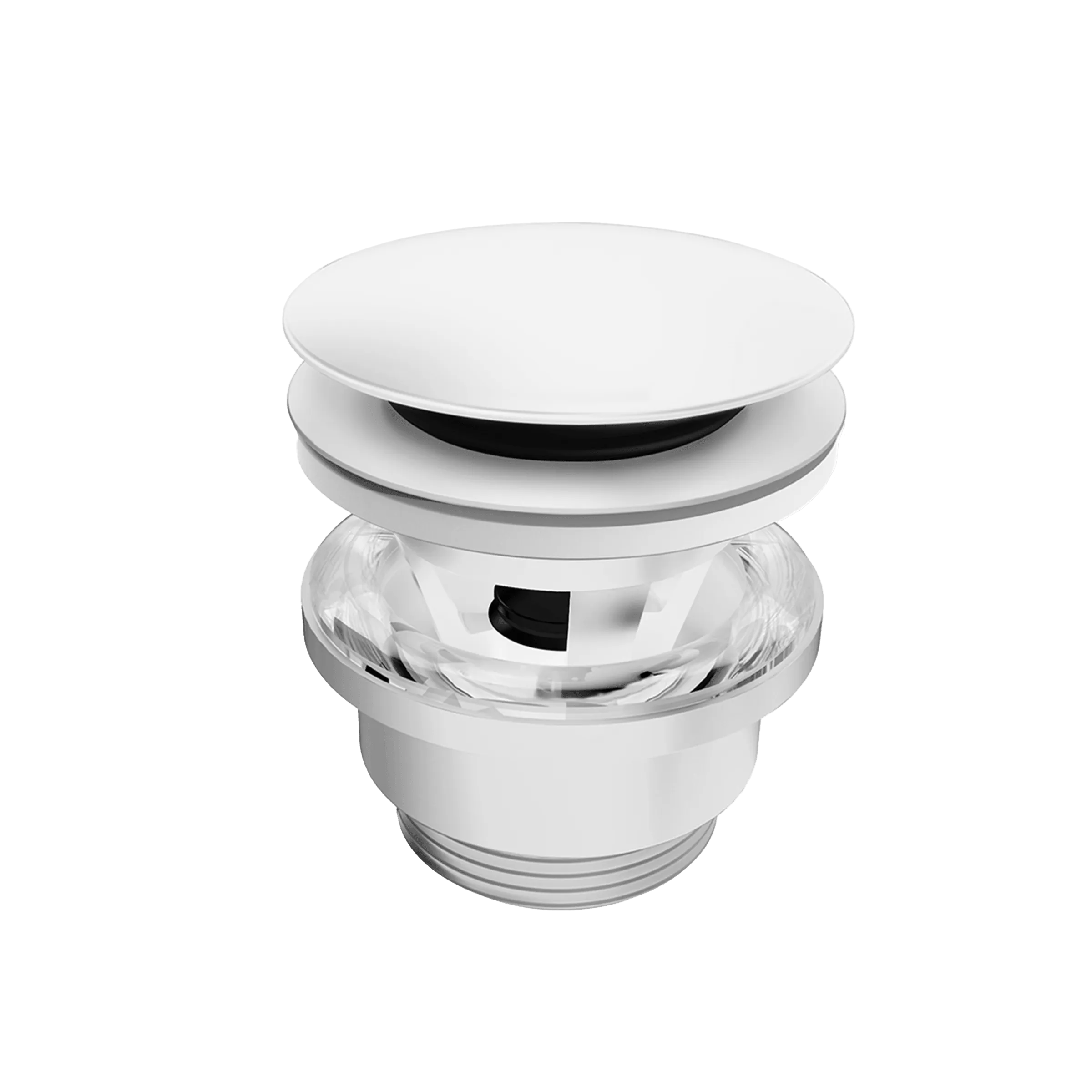 Universal Push Control Basin Waste