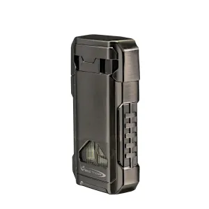 Vector - Shield - Double Flame Torch Lighter - Gunmetal Satin